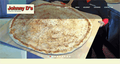 Desktop Screenshot of johnnydspizza.com